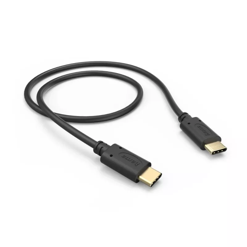Cabo USB Hama 00201706 USB 2.0 0,5 m USB-C preto