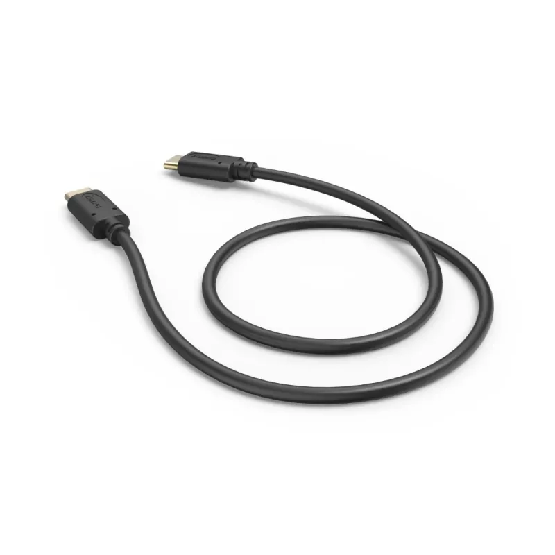 Cabo USB Hama 00201706 USB 2.0 0,5 m USB-C preto