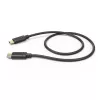 Cabo USB Hama 00201706 USB 2.0 0,5 m USB-C preto
