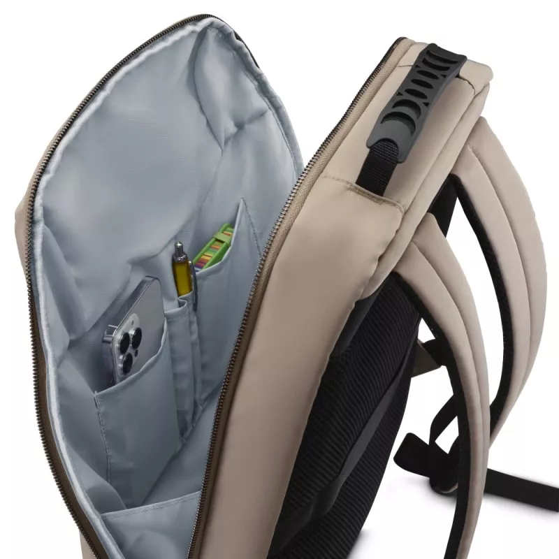 Mochila Hama 00222046 bege poliéster reciclado
