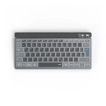 Hama WK-700 teclado Home/Office Bluetooth QWERTZ alemão antracite, preto, azul