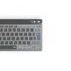 Teclado multidispositivo Hama WK-700, sem fios, retroiluminado, compacto, QWERTZ, preto