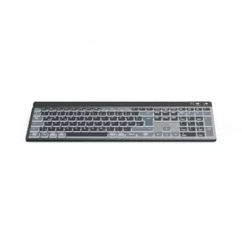 Hama WK-750 teclado Home/Office Bluetooth QWERTZ alemão antracite, preto, azul