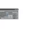 Teclado multidispositivo Hama WK-750, sem fios, retroiluminado, QWERTZ alemão, preto
