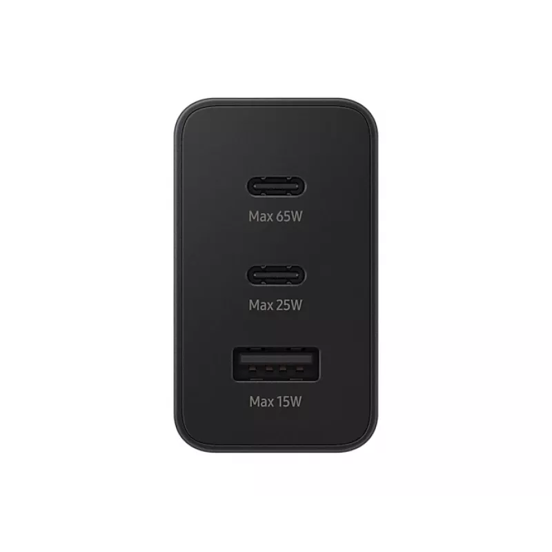 Carregador móvel Samsung EP-T6530NBEGWW universal preto AC carregamento rápido interior