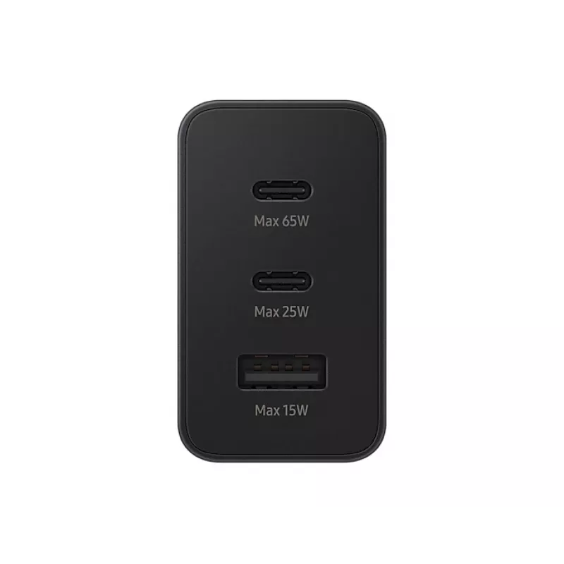 Carregador móvel Samsung EP-T6530NBEGWW universal preto AC carregamento rápido interior