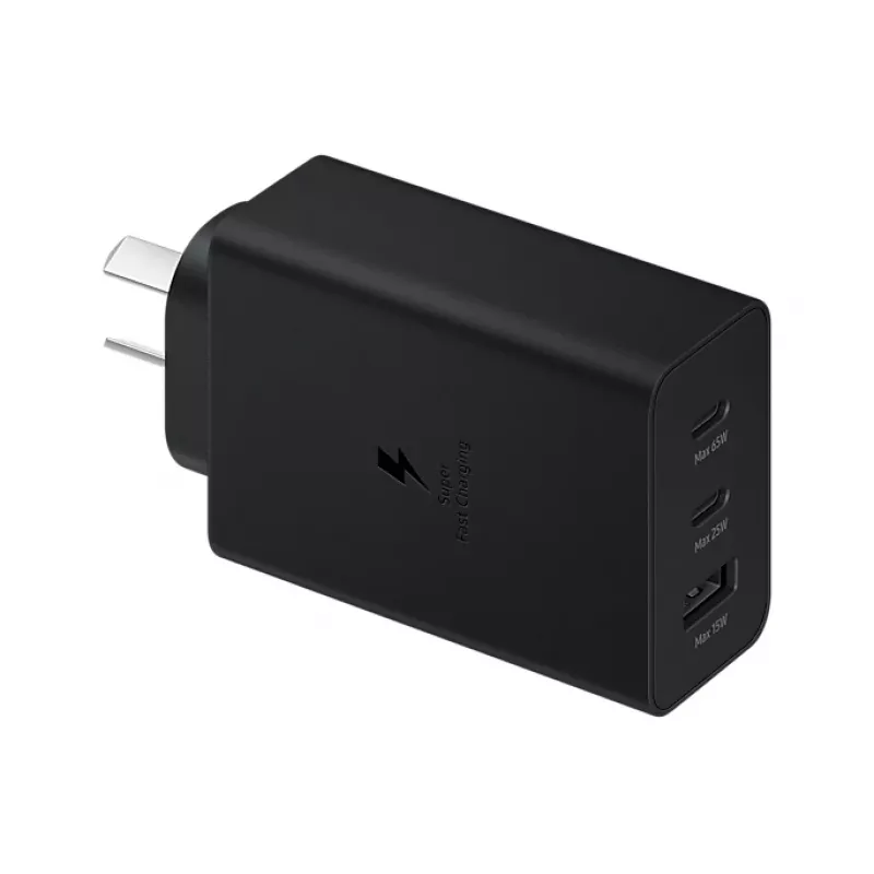 Carregador móvel Samsung EP-T6530NBEGWW universal preto AC carregamento rápido interior