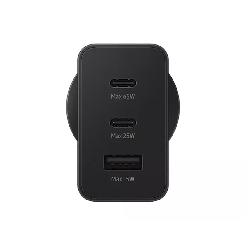 Carregador móvel Samsung EP-T6530NBEGWW universal preto AC carregamento rápido interior