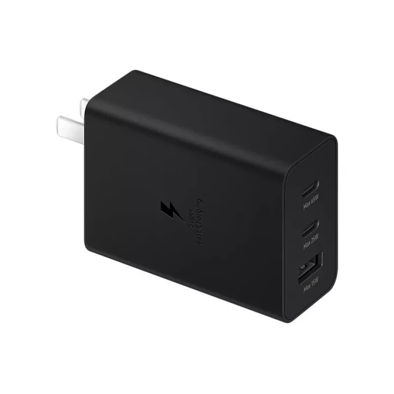 Carregador móvel Samsung EP-T6530NBEGWW universal preto AC carregamento rápido interior