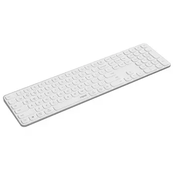 Teclado Bluetooth Rapoo 00228034 QWERTZ alemão sem fios branco