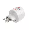 Adaptador de ficha de rede Hama 00223484 tipo J tipo C (ficha europeia) branco