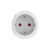 Adaptador de ficha de rede Hama 00223484 tipo J tipo C (ficha europeia) branco