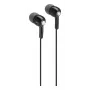 Auscultadores Hama Gloss II com fios intra-auriculares música preto, cinzento-escuro