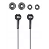 Auscultadores Hama Gloss II com fios intra-auriculares música preto, cinzento-escuro