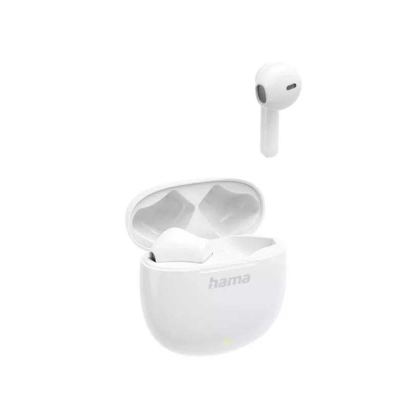 Headset Hama Action One True Wireless Stereo (TWS) intra-auriculares chamadas/música Bluetooth branco