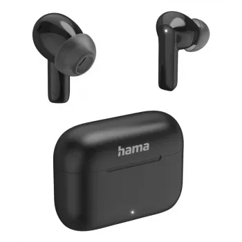 Headset Hama Passion Clear II True Wireless Stereo (TWS) intra-auriculares chamadas/música Bluetooth preto