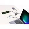 Dock/hub combo USB-C e USB-A Manhattan, portas (4): USB-A (x2) e USB-C (x2), 5 Gbit/s (USB 3.2 Gen1 também conhecido como USB 3.0), formato angular para fácil acesso às portas, alimentado por USB (não requer fonte de alimentação externa)