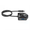 Dock/hub combo USB-C e USB-A Manhattan, portas (4): USB-A (x2) e USB-C (x2), 5 Gbit/s (USB 3.2 Gen1 também conhecido como USB 3.0), formato angular para fácil acesso às portas, alimentado por USB (não requer fonte de alimentação externa)