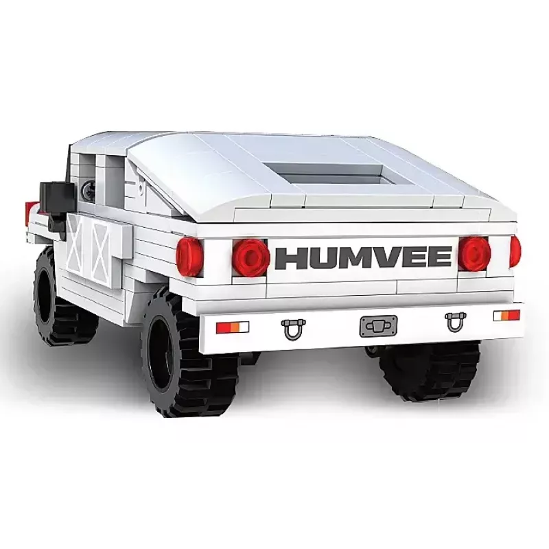 Jamara CaDA Humvee 402853 conjunto de blocos de construção, 1:24, branco