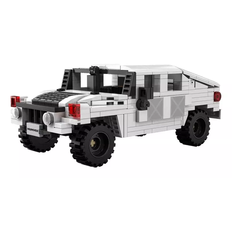 Jamara CaDA Humvee 402853 conjunto de blocos de construção, 1:24, branco