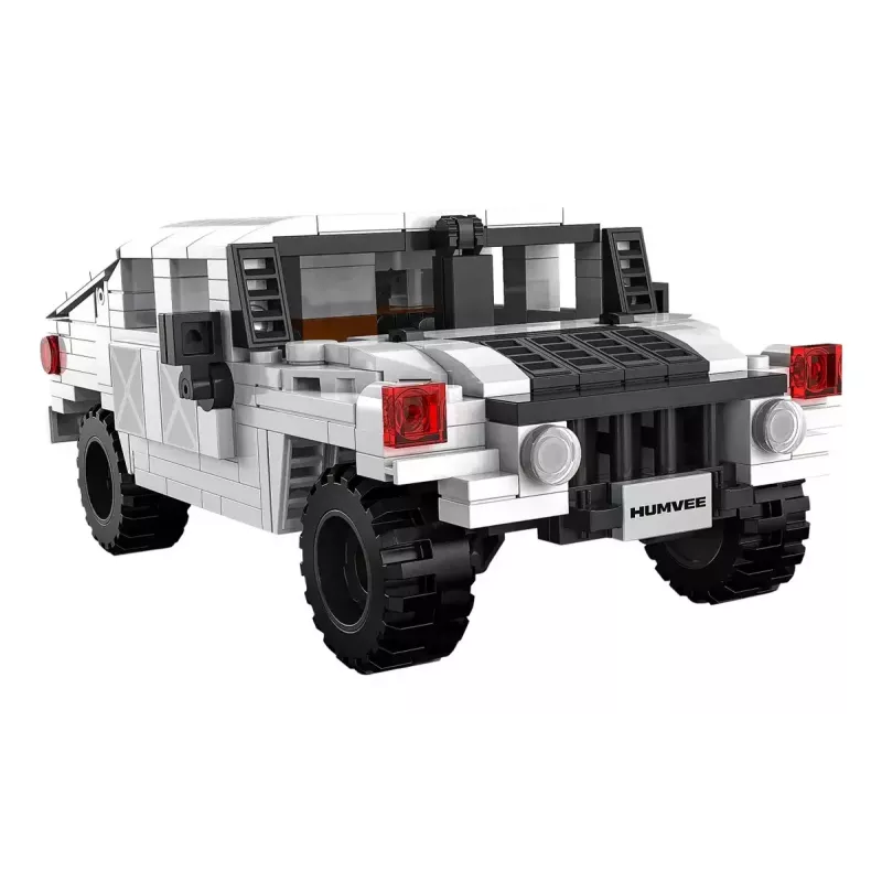 Jamara CaDA Humvee 402853 conjunto de blocos de construção, 1:24, branco