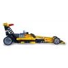 JAMARA CaDA Drag Racing 1:24 conjunto de blocos de construção, amarelo