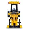 JAMARA CaDA Drag Racing 1:24 conjunto de blocos de construção, amarelo