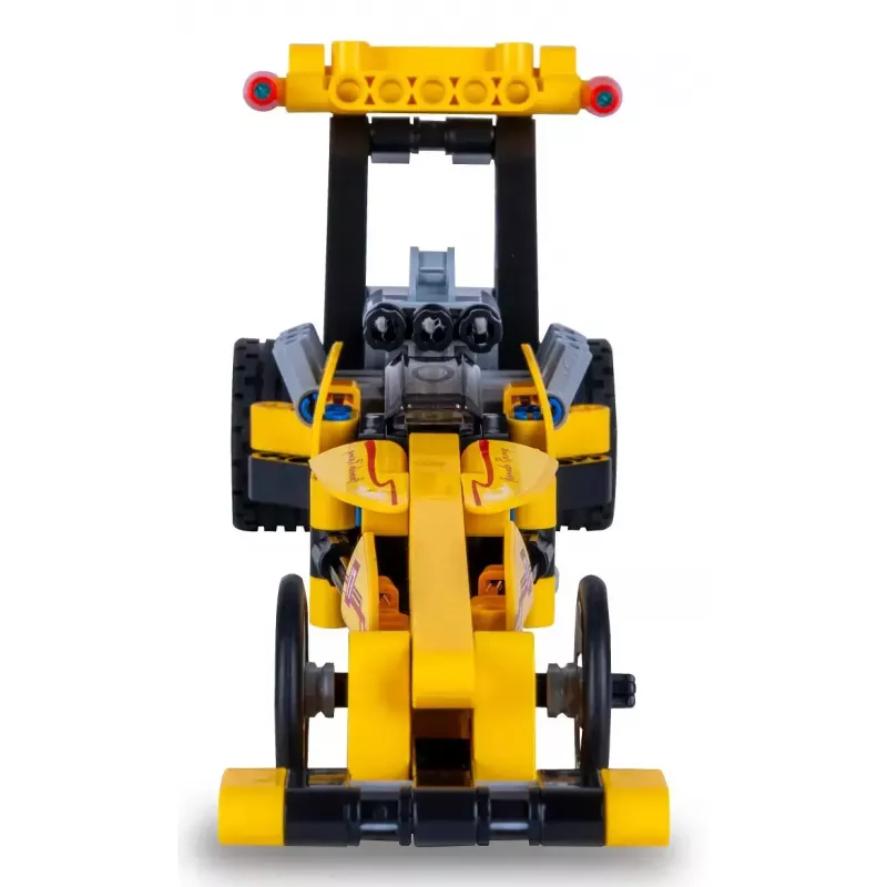 JAMARA CaDA Drag Racing 1:24 conjunto de blocos de construção, amarelo