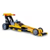 JAMARA CaDA Drag Racing 1:24 conjunto de blocos de construção, amarelo