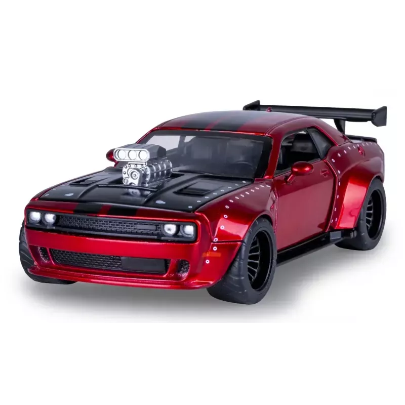 Jamara Dodge Challenger SRT Jailbreak 2in1 402614, 1:36, vermelho