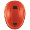 Proteção de cabeça de segurança UVEX 9731333 — plástico HDPE, vermelho, ajustável 51–65 cm