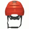 Proteção de cabeça de segurança UVEX 9731333 — plástico HDPE, vermelho, ajustável 51–65 cm