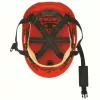 Proteção de cabeça de segurança UVEX 9731333 — plástico HDPE, vermelho, ajustável 51–65 cm