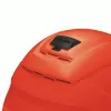 Proteção de cabeça de segurança UVEX 9731333 — plástico HDPE, vermelho, ajustável 51–65 cm