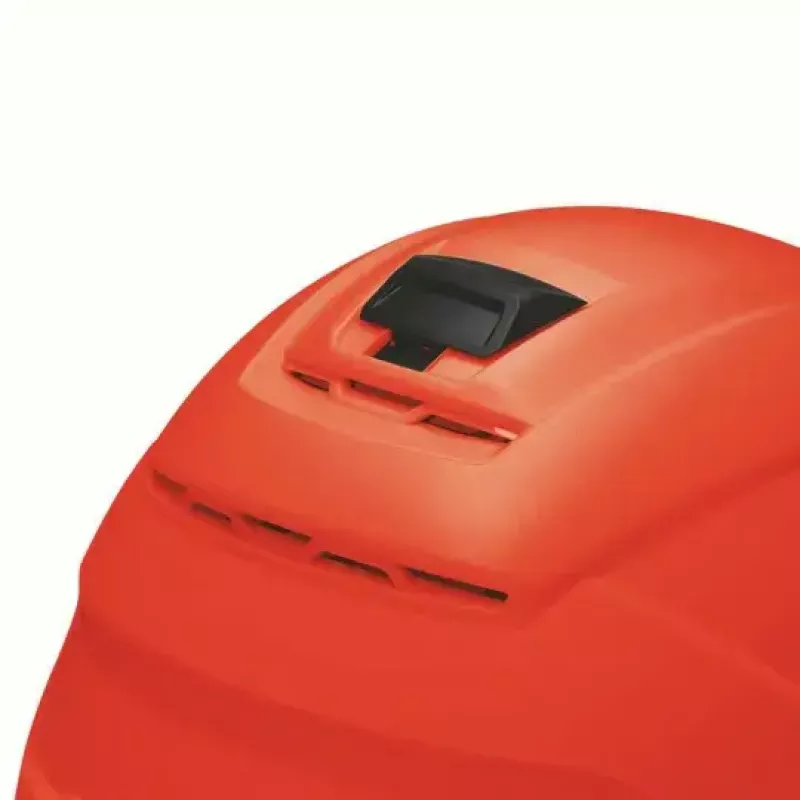 Proteção de cabeça de segurança UVEX 9731333 — plástico HDPE, vermelho, ajustável 51–65 cm