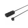 Hama 00223012 extensão elétrica 1,4 m 3 tomadas AC interior preto