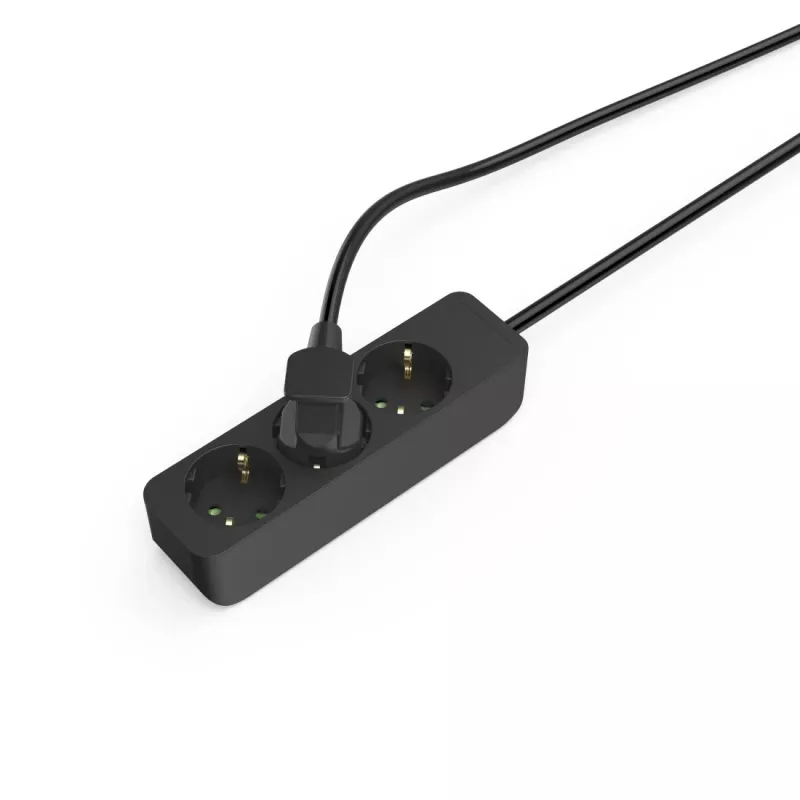 Hama 00223012 extensão elétrica 1,4 m 3 tomadas AC interior preto