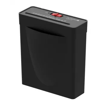Destruidora de documentos Olympia PS 36 Pro — corte em tiras, cesto de recolha de 8 litros, 72 dB, preto