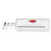 Destruidora de documentos Olympia PS 36 Pro — corte em tiras, recipiente de recolha 8 L, 72 dB, branco