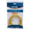 Intellinet 319805 cabo de rede patch, de RJ45 (M) para RJ45 (M), Cat5e, UTP, 3 m, moldado, sem gancho, amarelo