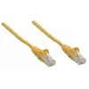 Intellinet 319744 cabo de rede patch, RJ45 (M) para RJ45 (M), Cat5e, UTP, 2 m, moldado, sem ganchos, amarelo