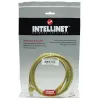 Intellinet 319744 cabo de rede patch, RJ45 (M) para RJ45 (M), Cat5e, UTP, 2 m, moldado, sem ganchos, amarelo