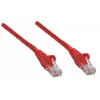 Intellinet 319300 cabo de rede patch, RJ45 (M) para RJ45 (M), Cat5e, UTP, 2 m, moldado, sem ganchos, vermelho