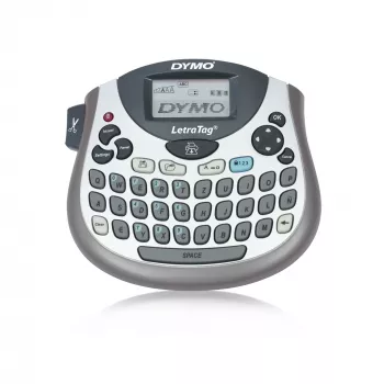 DYMO LetraTag ® 100T - máquina de etiquetar QWZ, QWERTZ, térmica direta / transferência térmica, cinzento