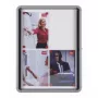 Quadro informativo magnético com fecho e porta com dobradiças Nobo Premium Plus 6xA4