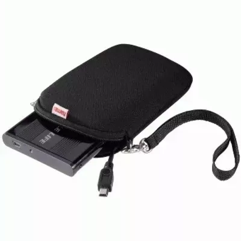 Capa para HDD de 2,5 polegadas Hama neoprene preto