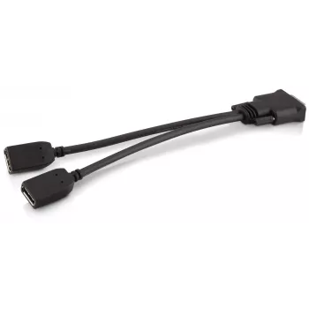 HP DMS-59 para kit Dual DisplayPort, DMS, 2 x DisplayPort, ficha, conector fêmea, preto, ficha/conector fêmea