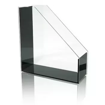 Expositor de revistas WEDO 60 1301 preto transparente