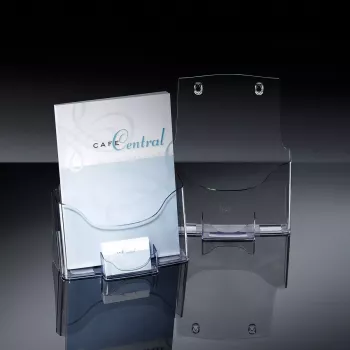 Porta-documentos Sigel LH111 acrílico transparente
