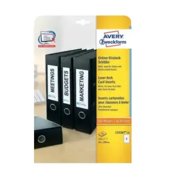 Etiqueta de impressora autoadesiva Avery C32267-25